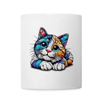 Cat - Mug - white - Front