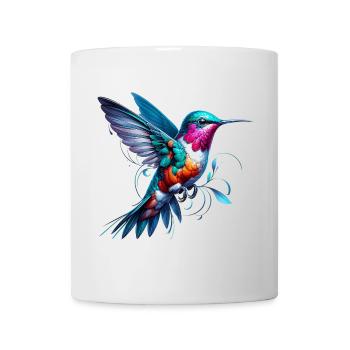 Kolibri - Tasse - Weiß - Vorne