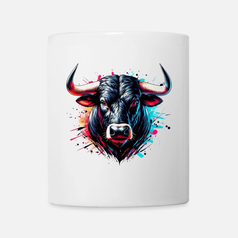 Taureau - Mug blanc - blanc