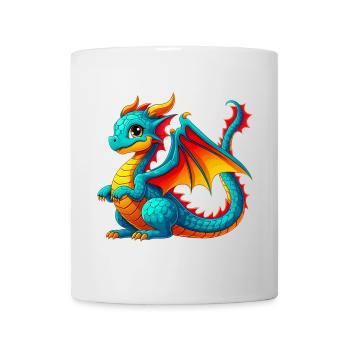 Dragon - Mug blanc - blanc - Devant