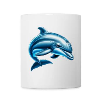 Delfin - Tasse - Weiß - Vorne