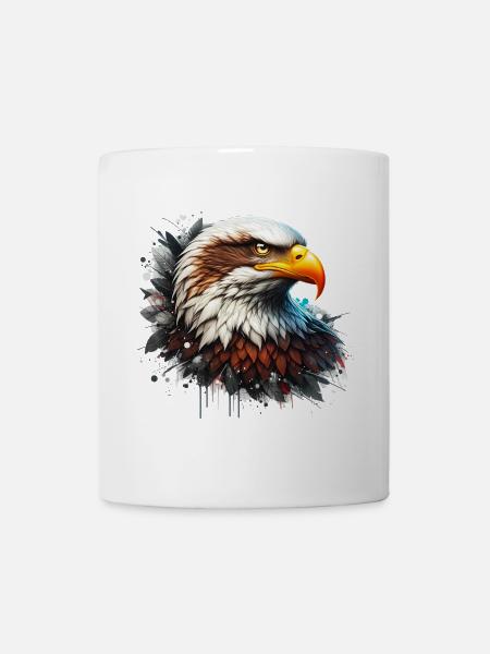 Adler - Tasse - Weiß