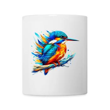 Martin-pêcheur - Mug blanc - blanc - Devant