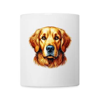 Golden Retriever Labrador Dog - Mug - white - Front