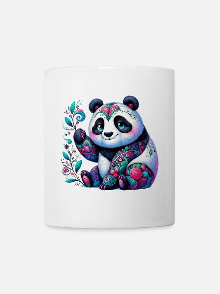 Panda - Tasse - Weiß