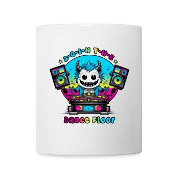Disco Monster - Mug - white - Front