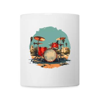 Vintage Trapset - Tasse - Weiß - Vorne