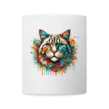 Chat - Mug blanc - blanc - Devant