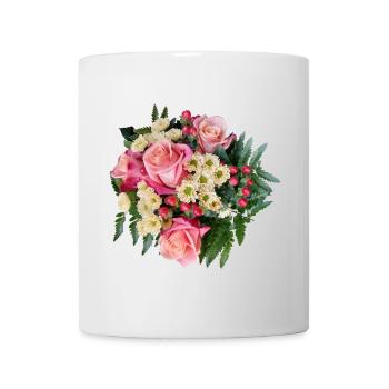 Bouquet of Flowers – Pastel Dreams - Mug - white - Front