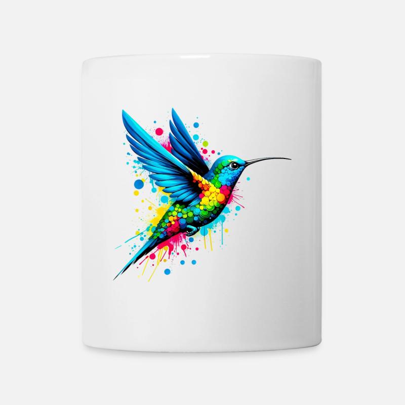 Kolibri - Tasse - Weiß