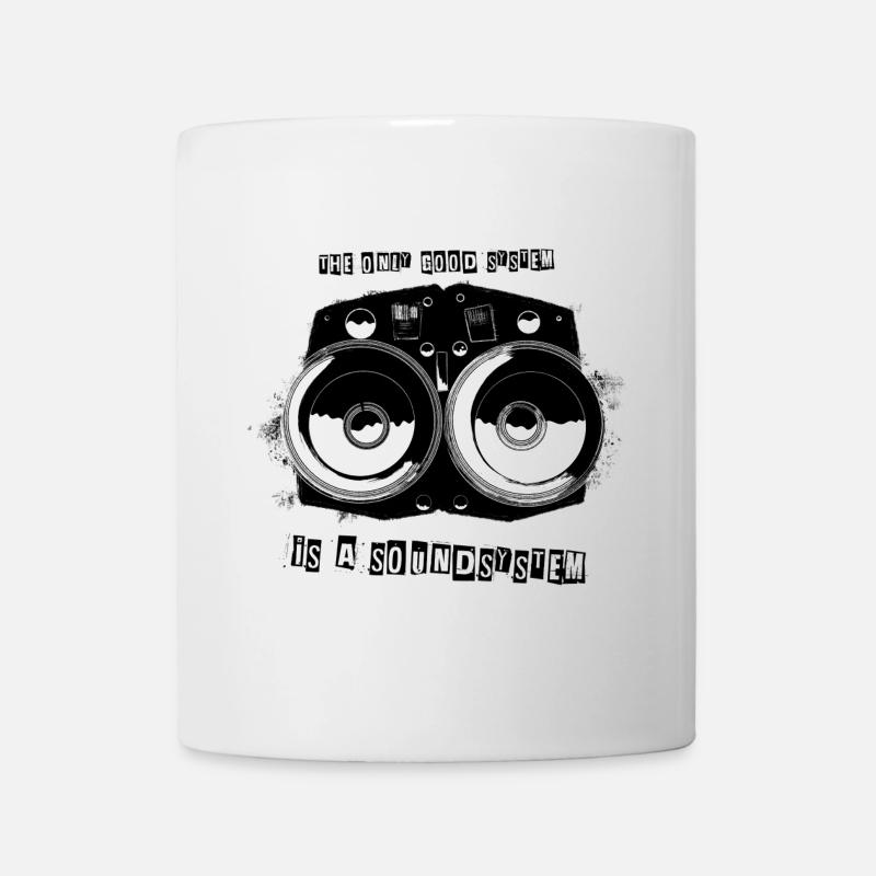 Le seul bon système est un soundsystem - Mug blanc - blanc