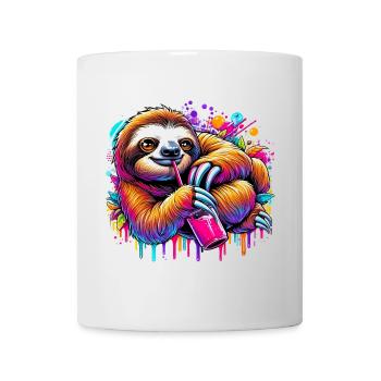 Paresse - Mug blanc - blanc - Devant