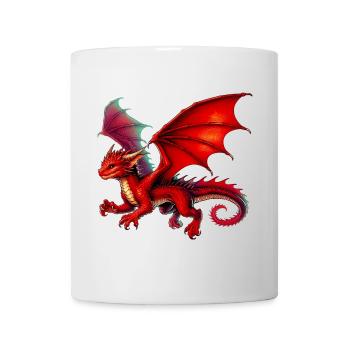 Dragon - Mug blanc - blanc - Devant