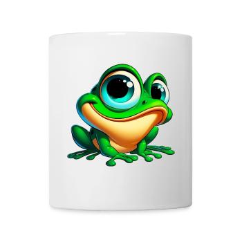 Frosch - Tasse - Weiß - Vorne