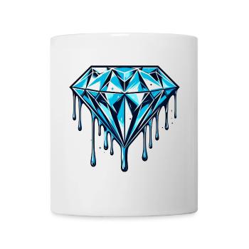 Diamant - Tasse - Weiß - Vorne