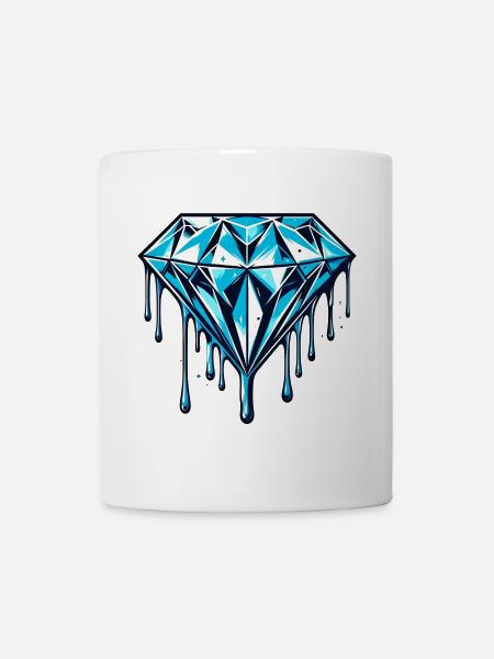Diamant - Mug blanc - blanc