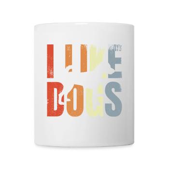 I Like Dogs - Tasse - Weiß - Vorne
