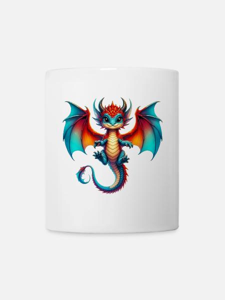 Dragon - Mug blanc - blanc