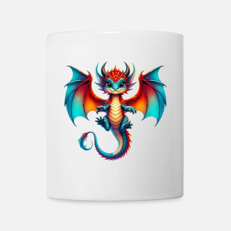 Dragon - Mug blanc - blanc
