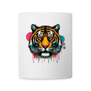 Tiger - Mug - white - Front