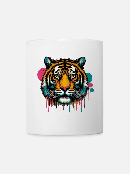 Tiger - Tasse - Weiß