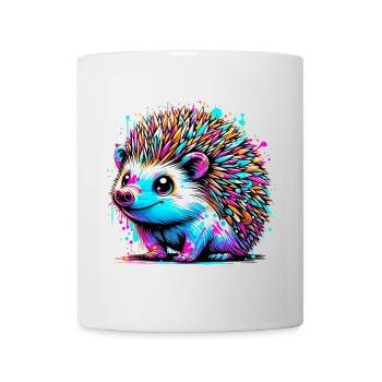 Hérisson - Mug blanc - blanc - Devant