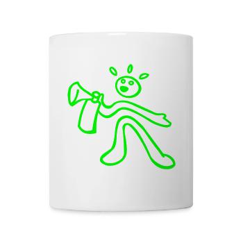 voice raver - Mug - white - Front