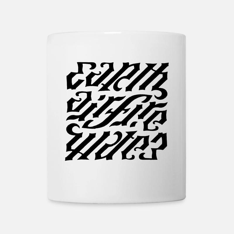 Erde-Luft-Feuer earth-air-fire - Tasse - Weiß
