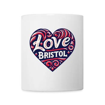 I Love Bristol - Mug - white - Front