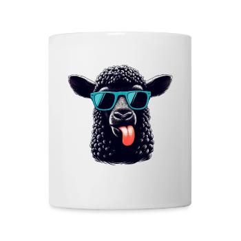 Mouton noir - Mug blanc - blanc - Devant