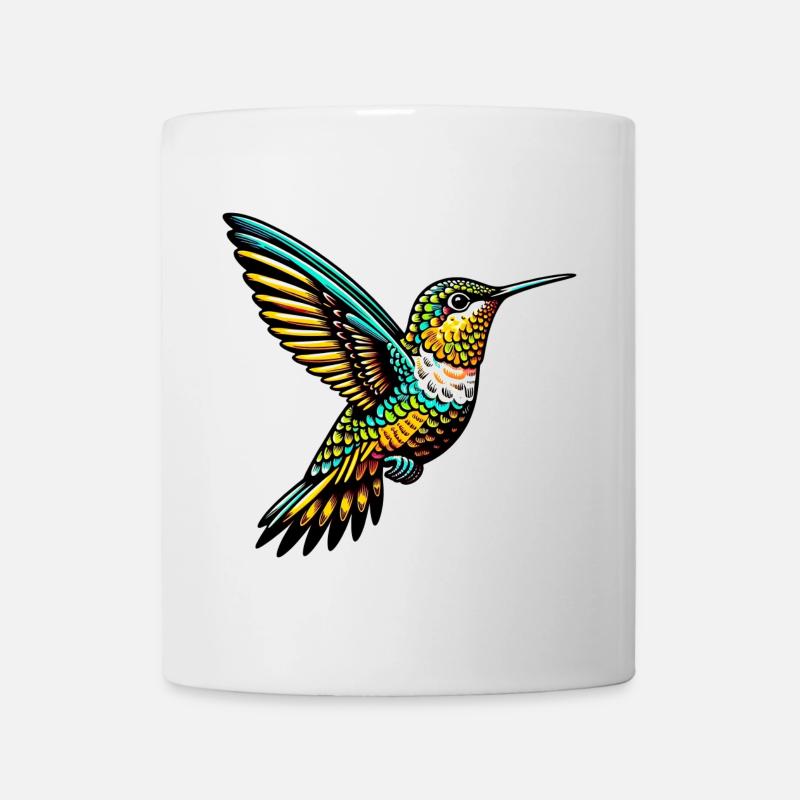 Kolibri - Tasse - Weiß