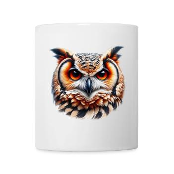 Eule - Tasse - Weiß - Vorne