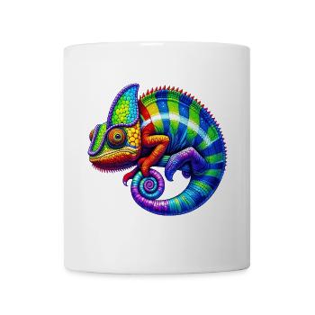 Chamäleon - Tasse - Weiß - Vorne