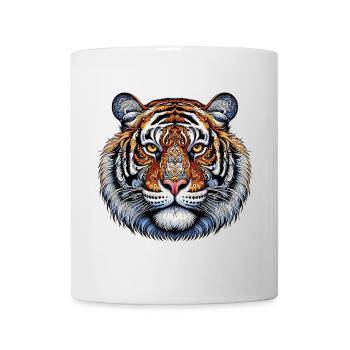 Tiger - Tasse - Weiß - Vorne