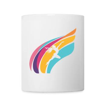 Turnen Gymnastiktraining Turner - Tasse - Weiß - Vorne