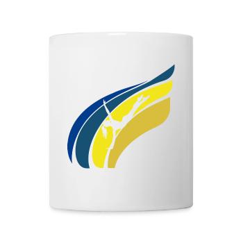 Turner Handstand Gymnastik - Tasse - Weiß - Vorne