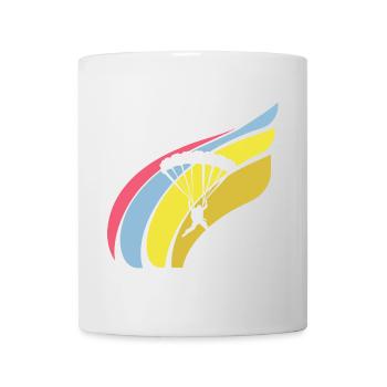 Paragliding Fallschirm Extremsport - Tasse - Weiß - Vorne