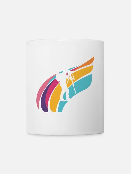 Fotograf Objektiv Digitalkamera - Tasse - Weiß