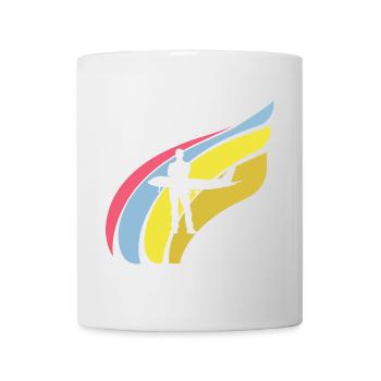 Airline Flugzeug - Tasse - Weiß - Vorne