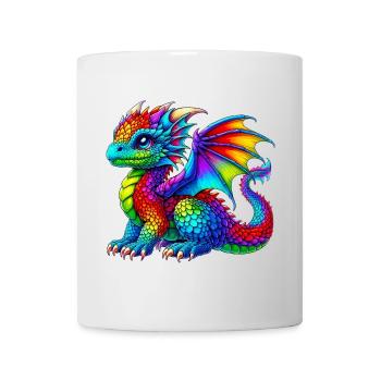 Dragon - Mug blanc - blanc - Devant