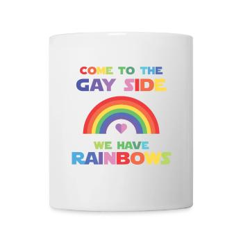 LGBT Pride Month - Come To The Gay Side. - Mug - white - Front