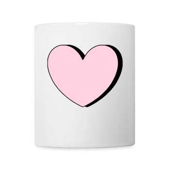 Cadeau Heart Pink pour la Saint-Valentin - Mug blanc - blanc - Devant