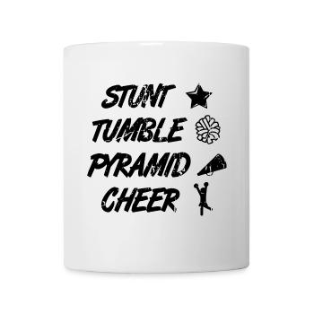 Cheerleading Zitat - Tasse - Weiß - Vorne