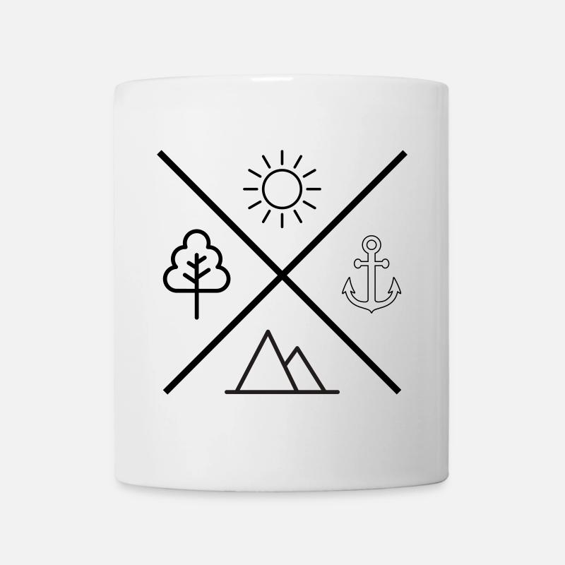 Vie - Mug blanc - blanc