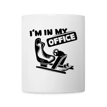 Sim racing office sayings racer funny gaming icon - Mug - white - Front