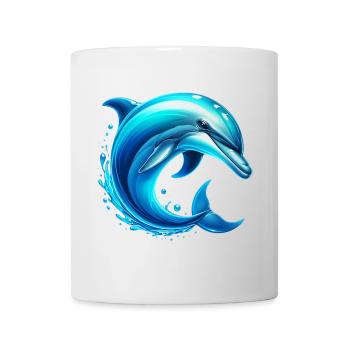 Delfin - Tasse - Weiß - Vorne