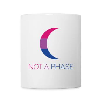 LGBTQ Pride Month - Not a Phase - Bisexual - Mug - white - Front