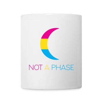 LGBTQ Pride Month - Not a Phase - Pansexual - Mug - white - Front
