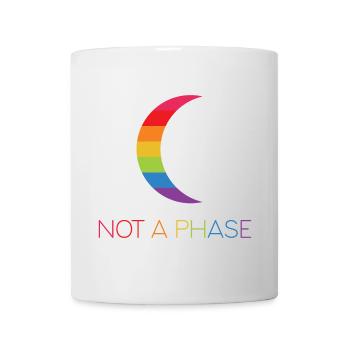 LGBTQ Pride Month - Not a Phase - LGBT - Mug - white - Front