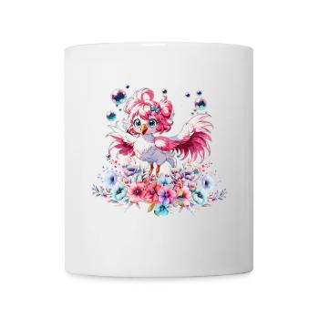 Cute Flamingo - Mug - white - Front